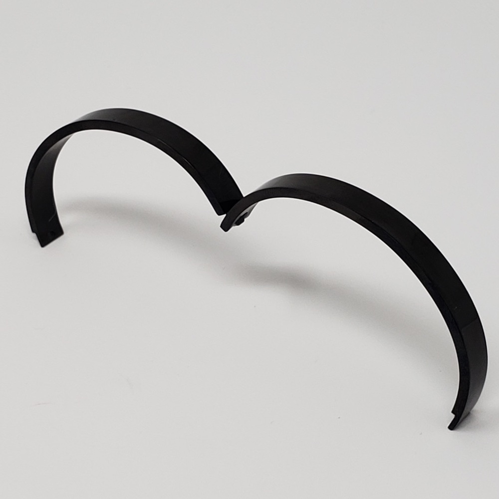 8mm Luxurious Black Stainless Steel Bracelet - Picture 3 of 4